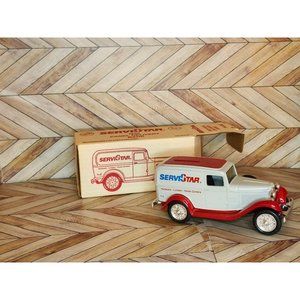 ERTL 1932 ServiStar Panel Delivery Van Diecast Bank 1/25 Scale Box Key